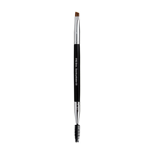 Makeup double head eyebrow brush